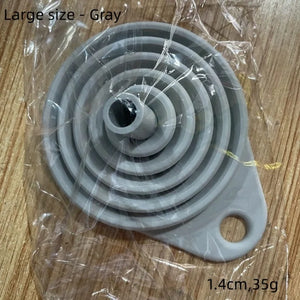 Large gray funnel in packaging