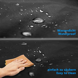 Supplier graphic showing droplets on the cargo liner surface