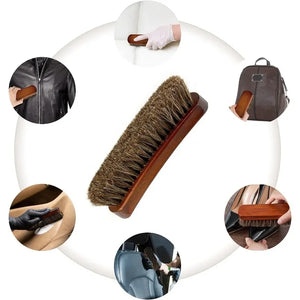 Handheld brush illustrated for different cleaning tasks