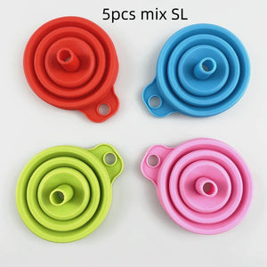 Five-piece mixed funnel option illustrated