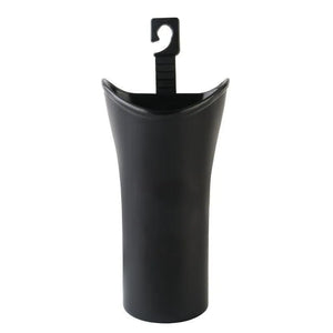 Single black hanging umbrella holder