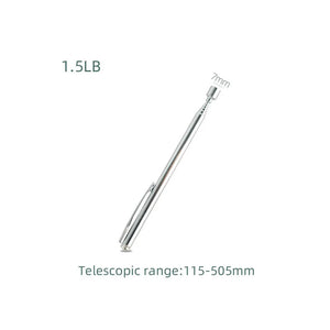 Slim metal telescoping pickup tool