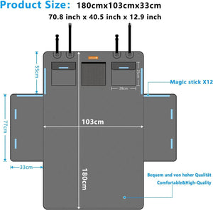 Supplier measurement diagram for a cargo liner