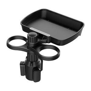 Tray option with additional cup-holder rings