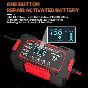 Supplier battery-repair promotional graphic