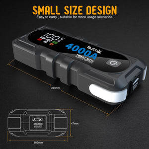 BLUSTARX 4000A Portable Car Jump Starter - Blustarx