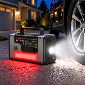 Éclairage blanc et signal lumineux rouge — modèle 8000A illustré