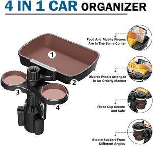 Supplier comparison of tray and cup-holder positions