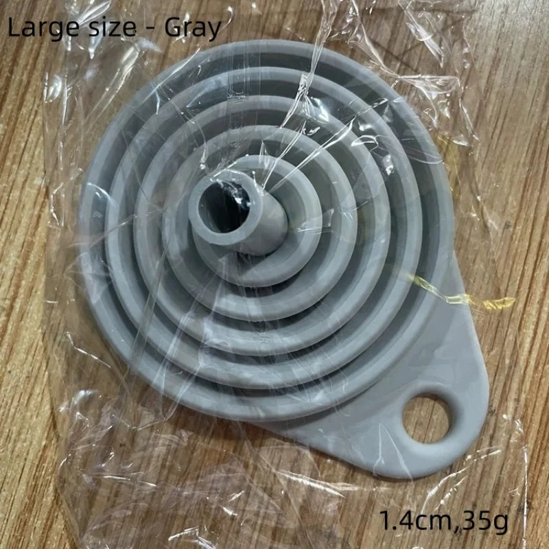 Large gray funnel in packaging