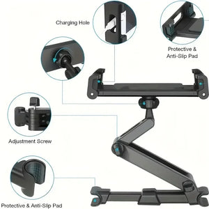 Holder joints and device-cradle detail insets