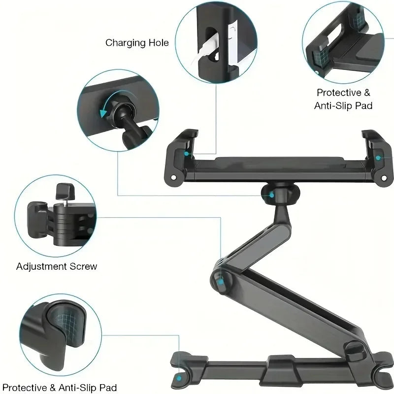 Holder joints and device-cradle detail insets