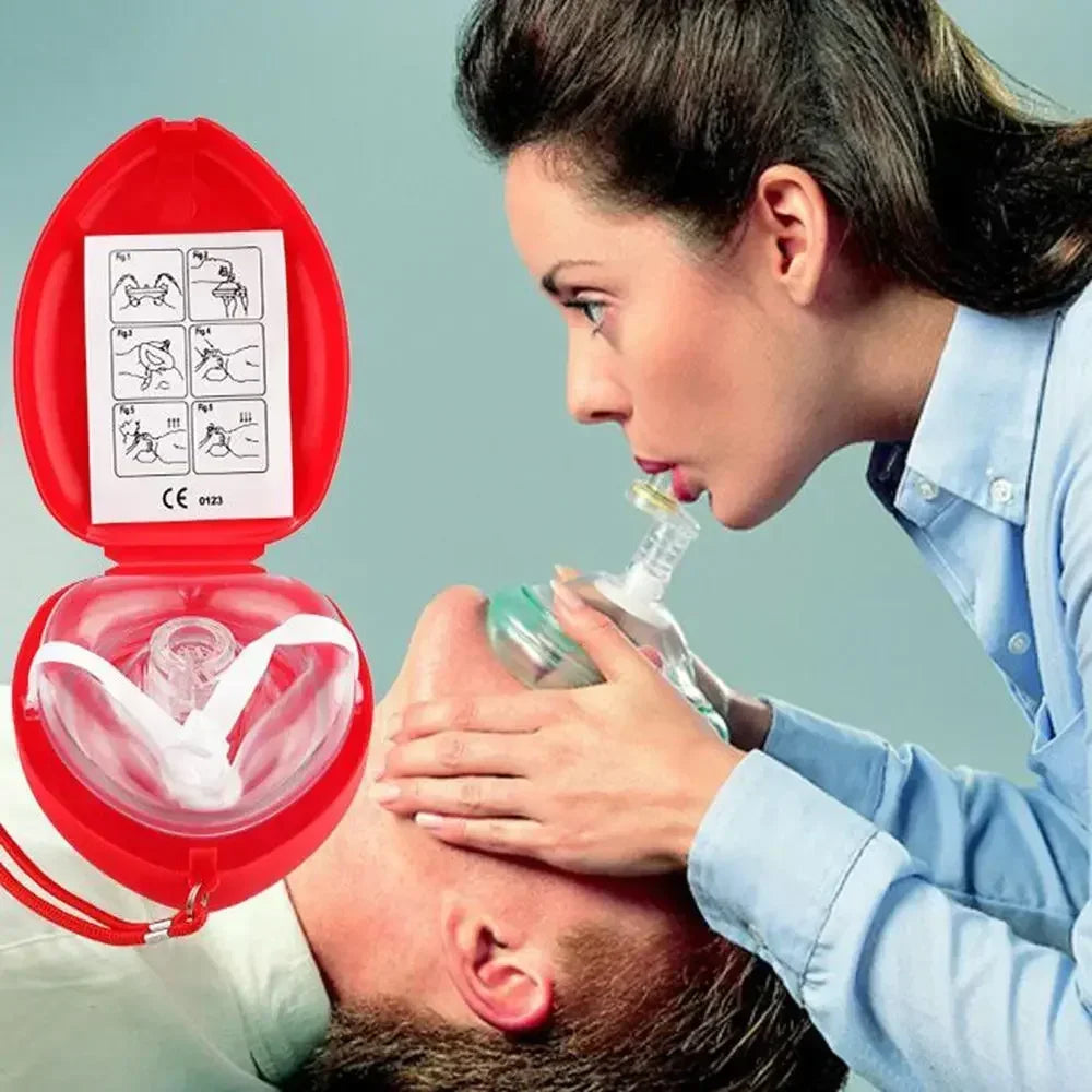Supplier illustration of pocket-mask use