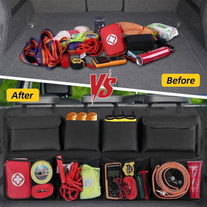 Supplier comparison of trunk organization layouts