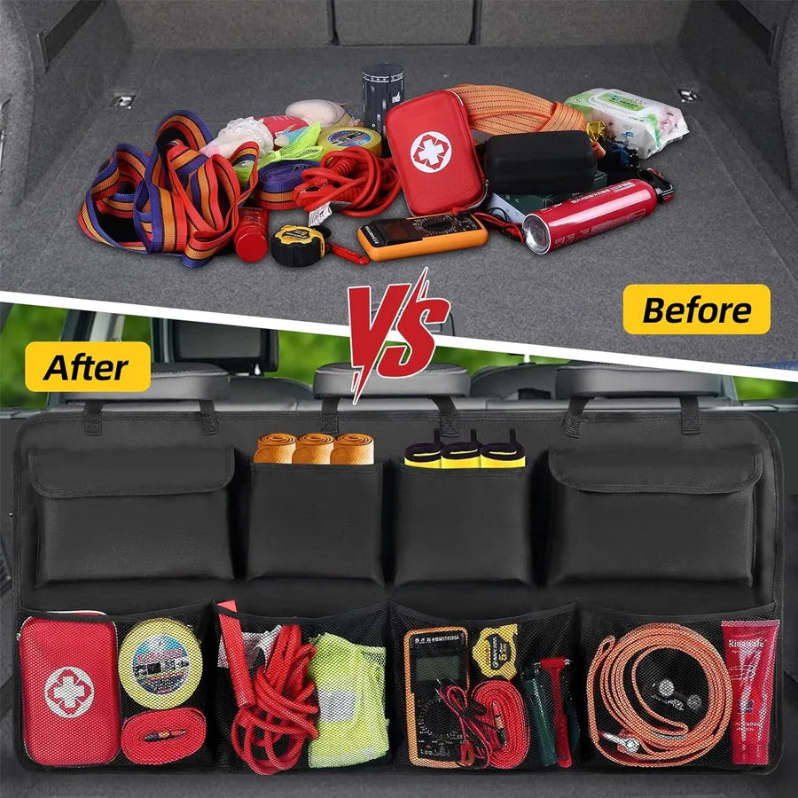 Supplier comparison of trunk organization layouts