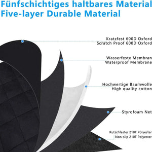 Supplier illustration of layers used in a cargo liner