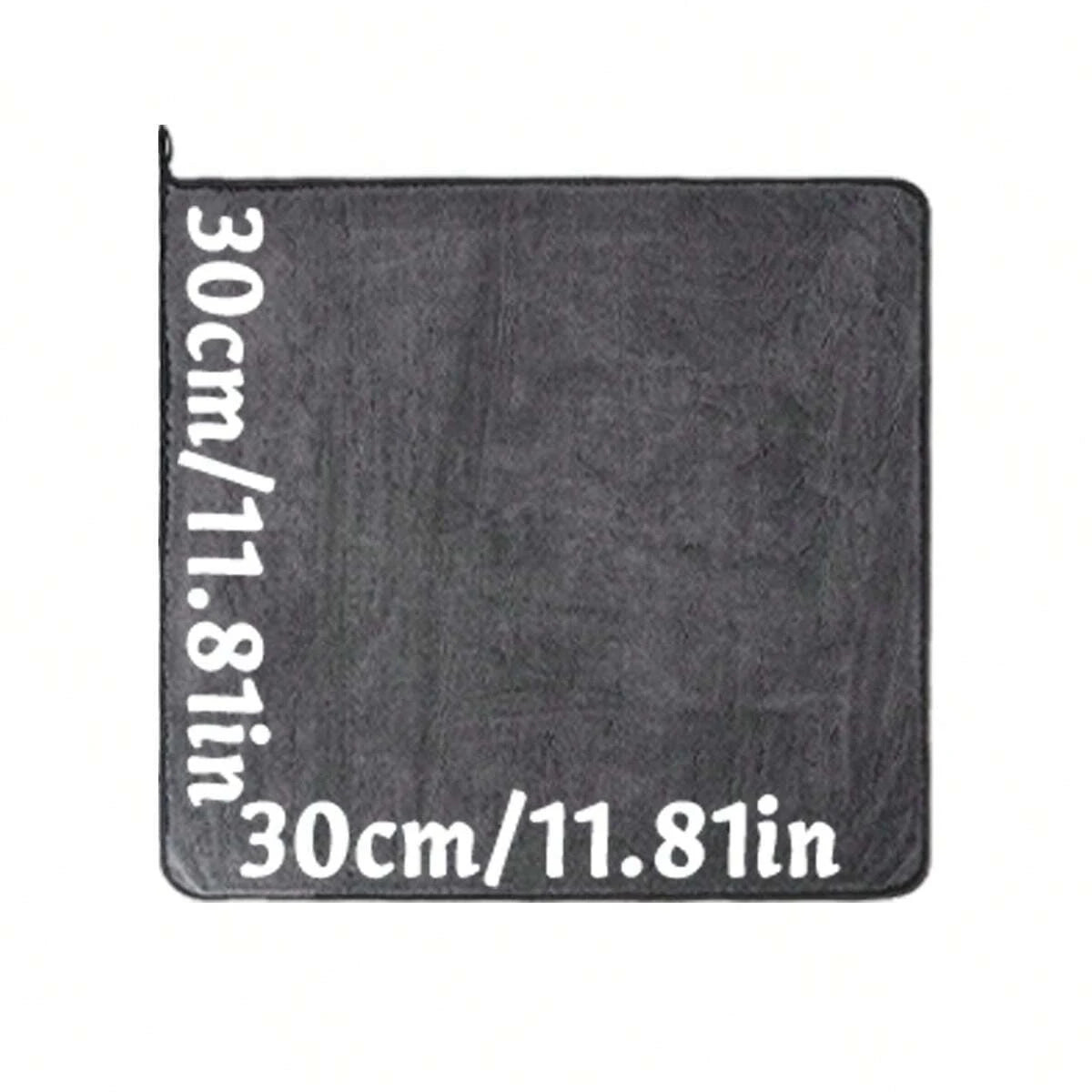 Square microfiber cloth with supplier measurements