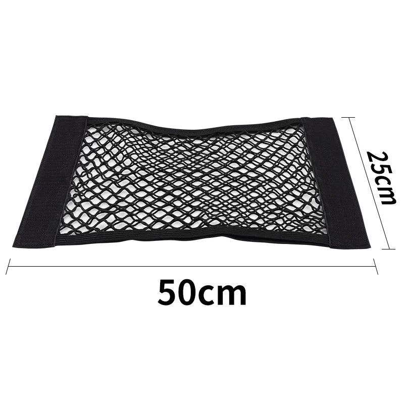 Mesh pocket with a 50 by 25 cm supplier size diagram