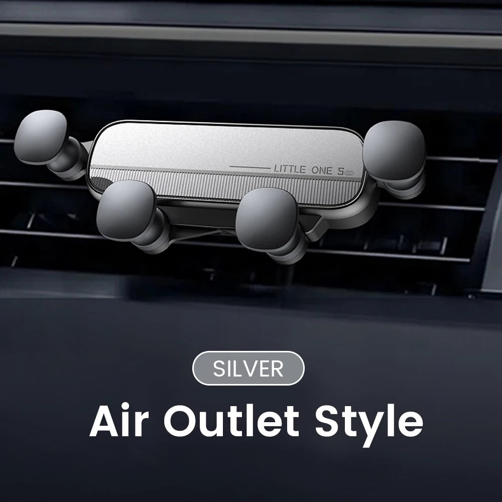 Silver Style A car phone holder