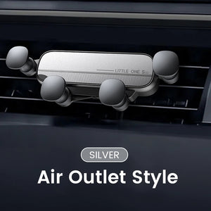 Silver Style A car phone holder