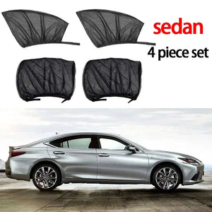 Sedan four-piece mesh shade option