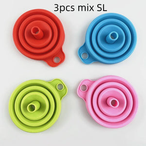 Three-piece mixed funnel option illustrated