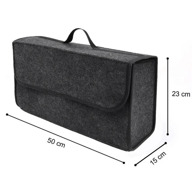 Large felt organizer with supplier measurements
