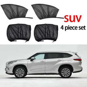 SUV four-piece mesh shade option
