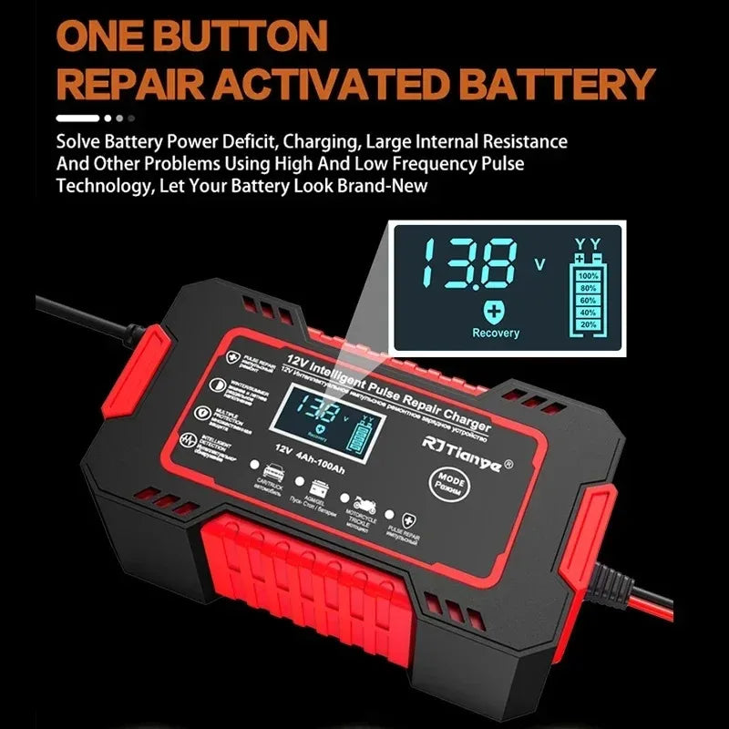 Supplier battery-repair promotional graphic