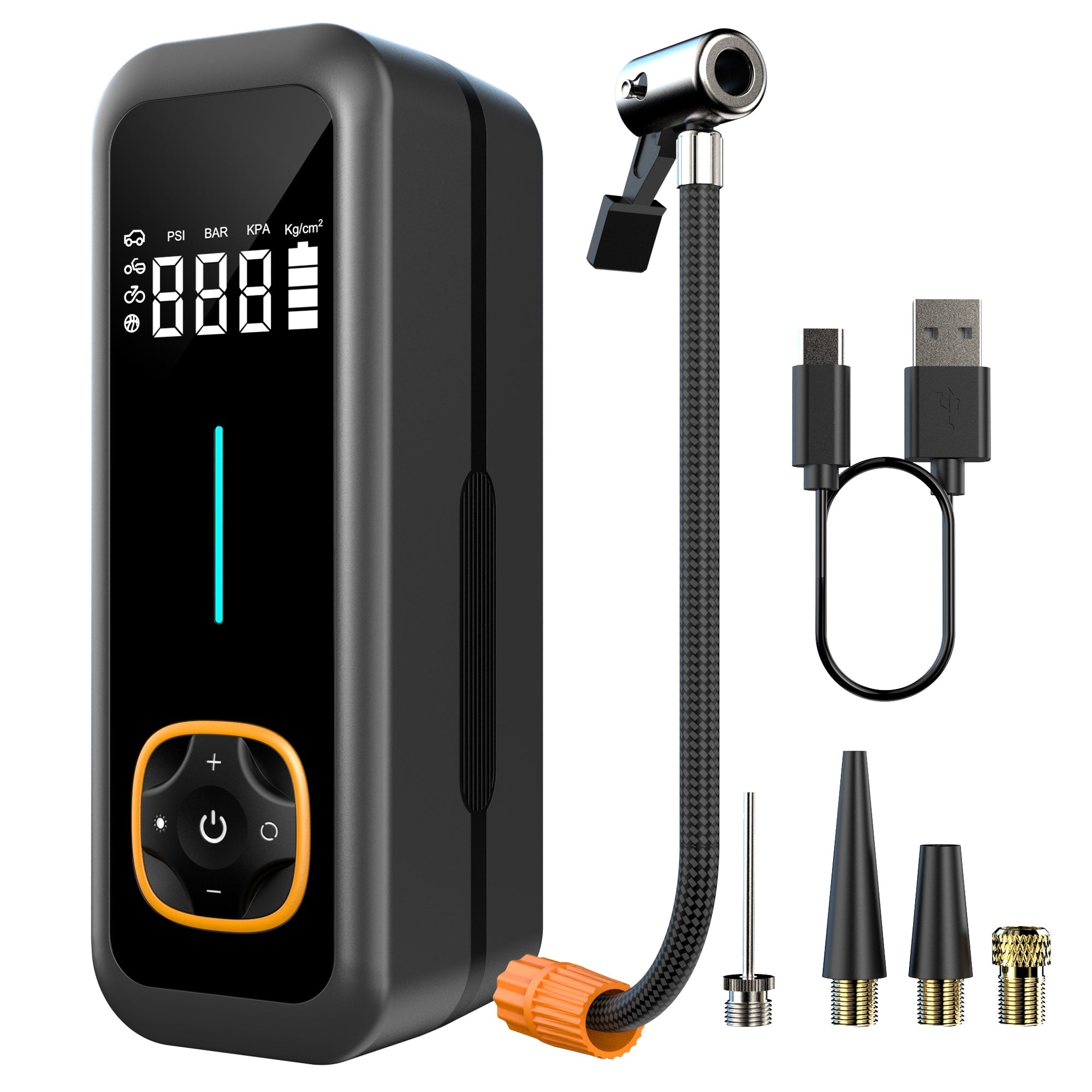 AIRPUMP Car Digital Multi-function Air Pump - Blustarx