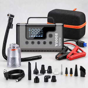 Blustarx 8-en-1 — modèle 8000A présenté avec ses accessoires